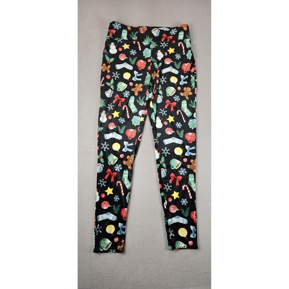Christmas Women's Velvetsoft Leggings SIZE SMALL/MEDIUM